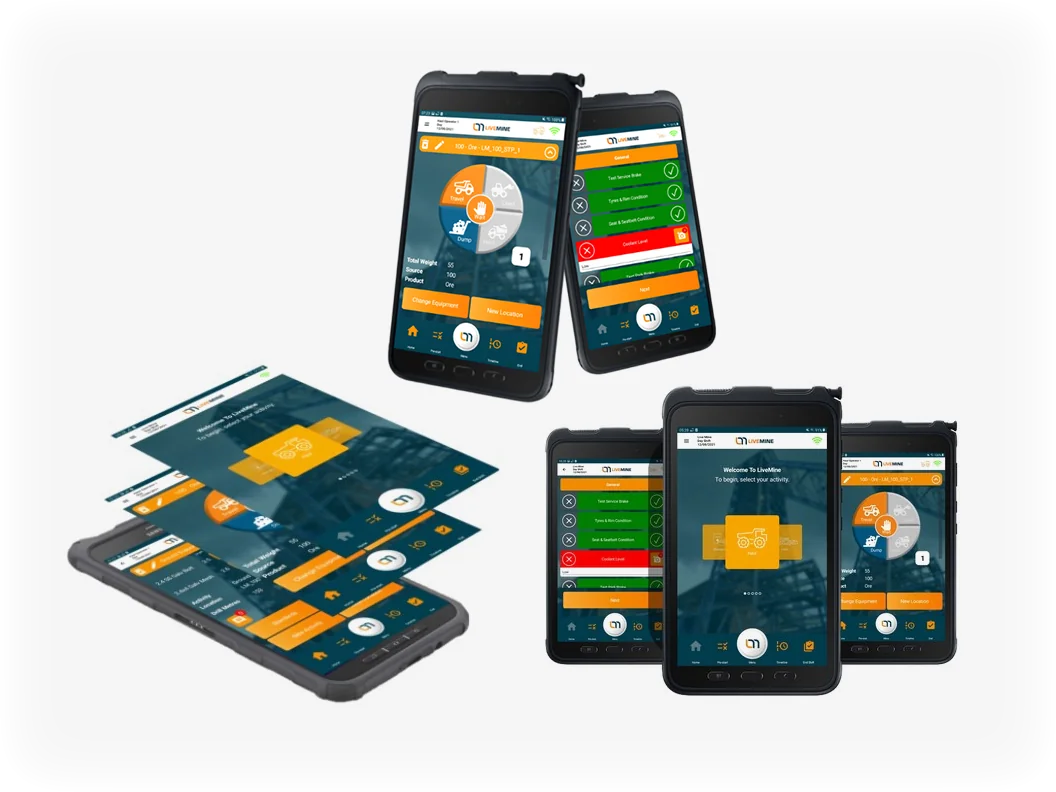 LiveMine Tablet App